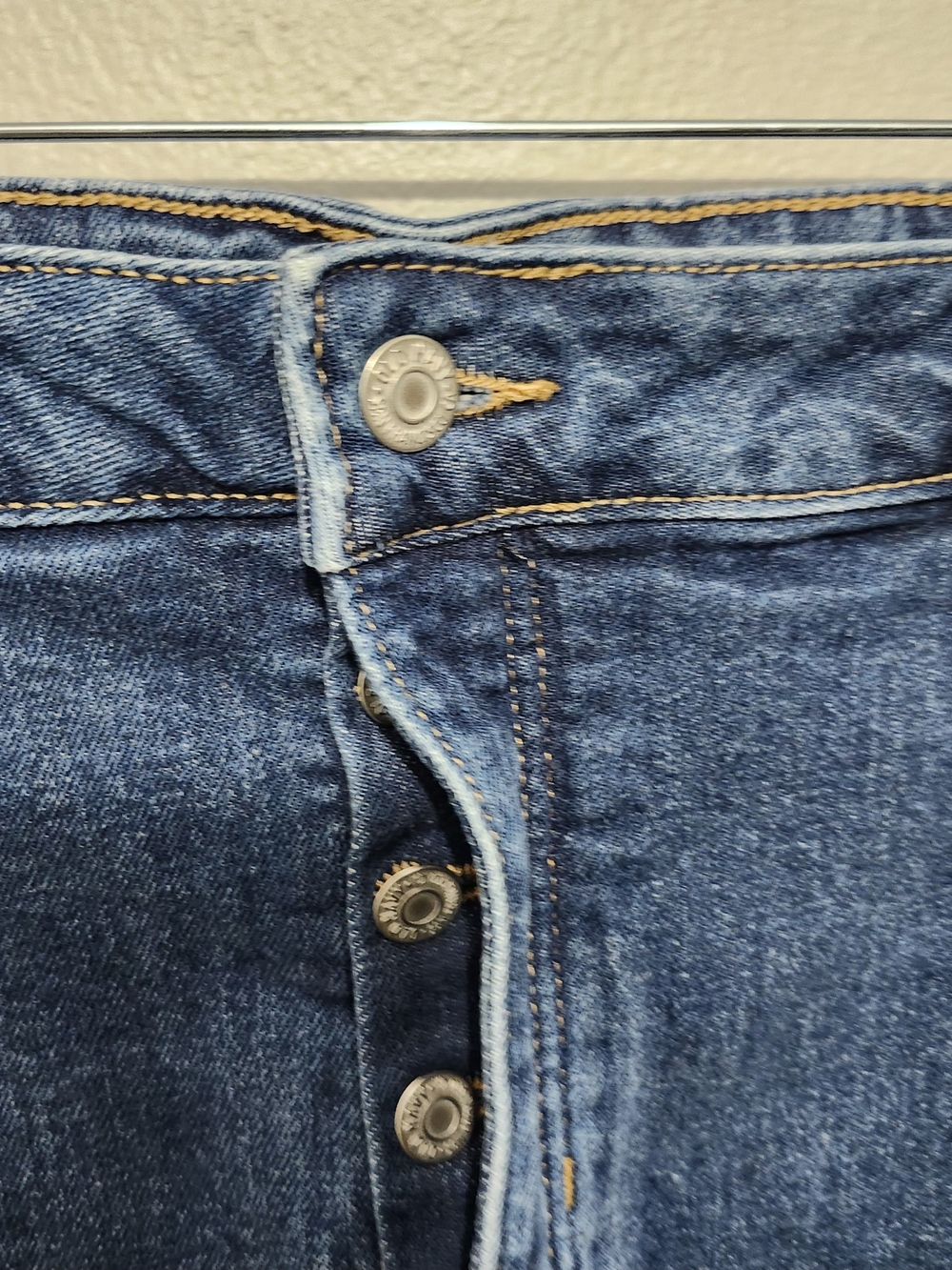 Old Navy Dark Blue Denim Mini Skirt Size 20 - Picture 5 of 9